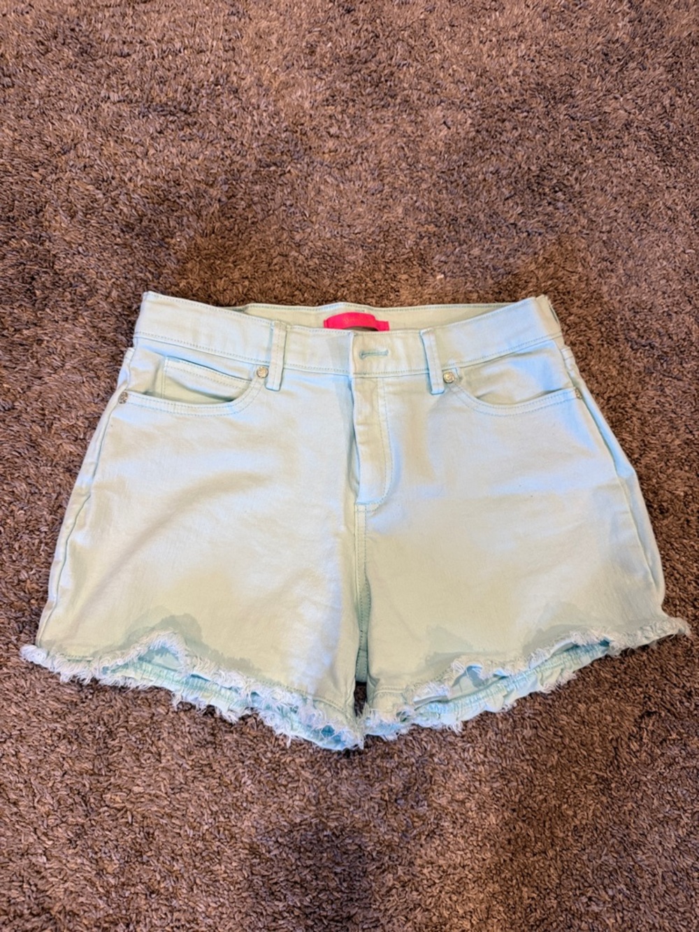 Lilly Pulitzer Denim Frayed Hem Shorts